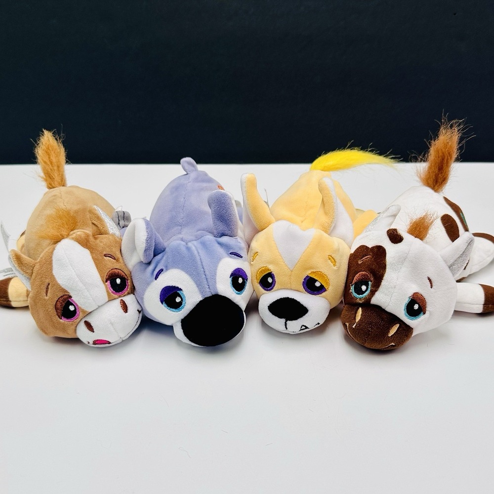 Cutetitos 2021 Lot of 4 Plush Stuffed Animals Ponyitos Koalito Chihuahito